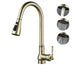 Robinet vintage avec douchette Bronze