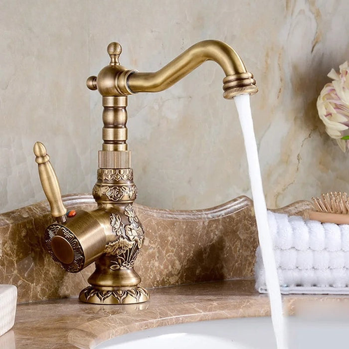 Robinet vintage chaud et froid