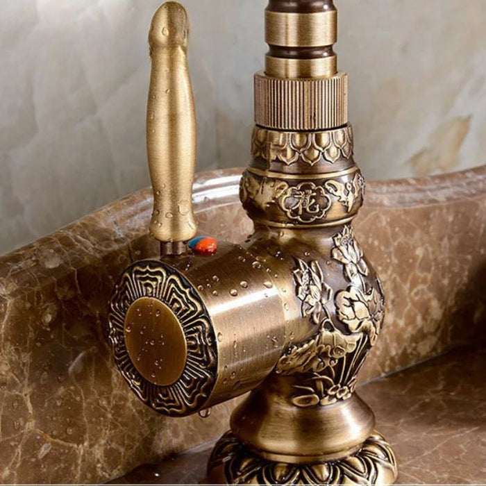 Robinet vintage chaud et froid