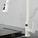 Robinet vintage evier digitale Blanc