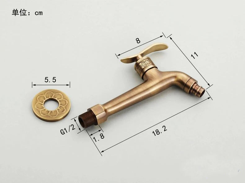 Robinet vintage fontaine