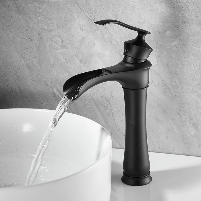 Robinet vintage noir