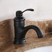 Robinet vintage salle de bain Noir