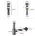 Siphon evier