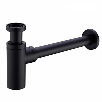 Siphon evier Noir