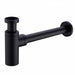 Siphon evier Noir