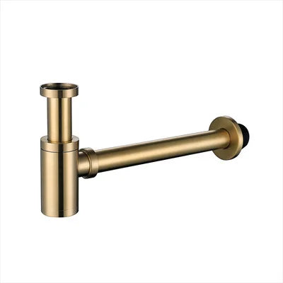 Siphon evier Or brossé