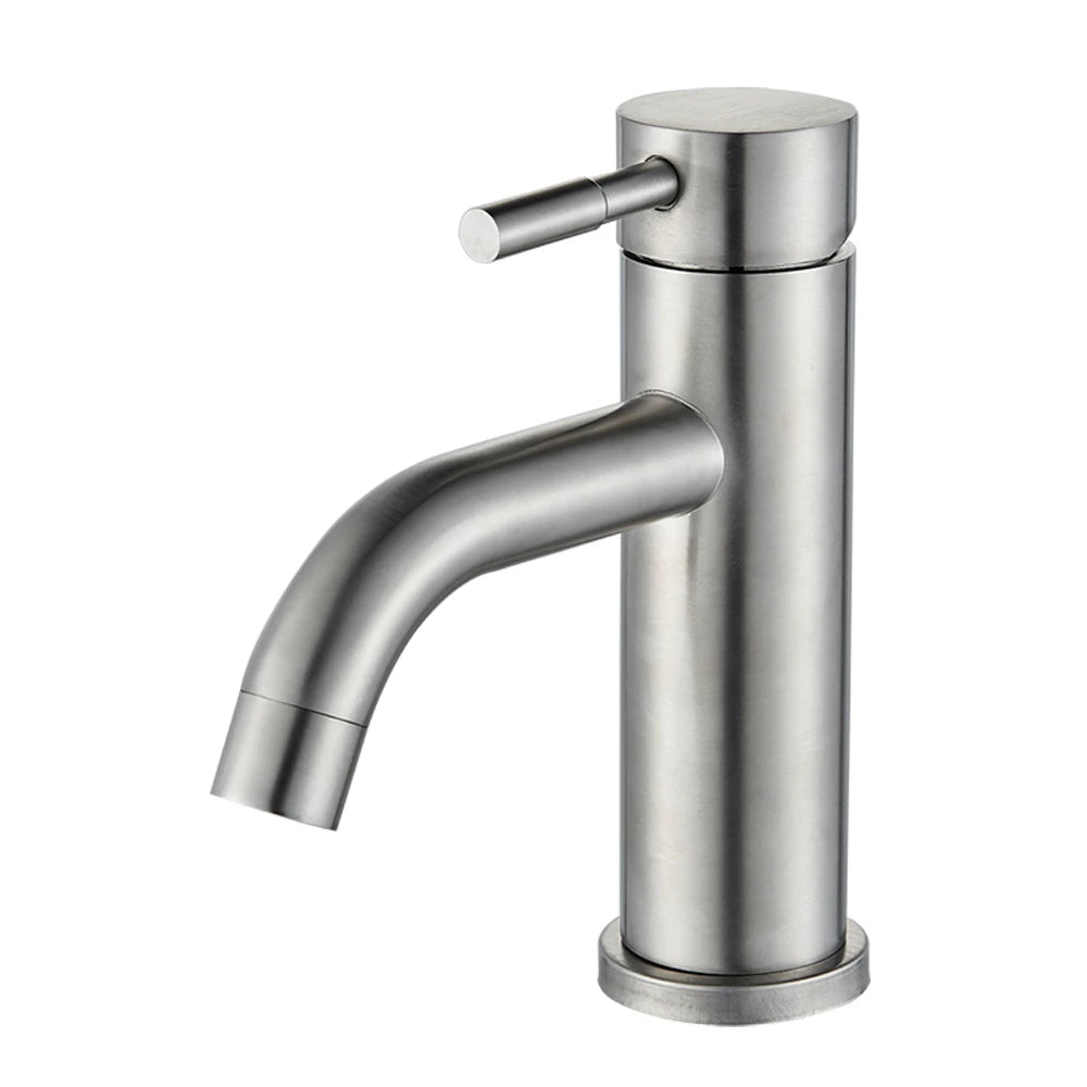 Mélangeur de lavabo chrome chromé Argent