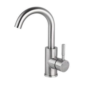 Mitigeur de lavabo chrome chromé Argent