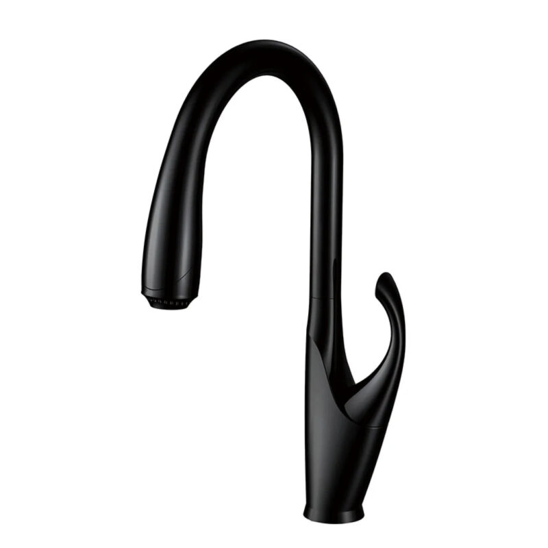 Mitigeur design noir