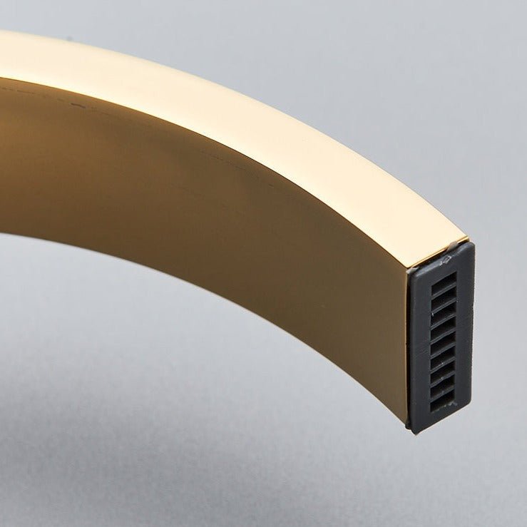 Robinet 3 trous lavabo doré