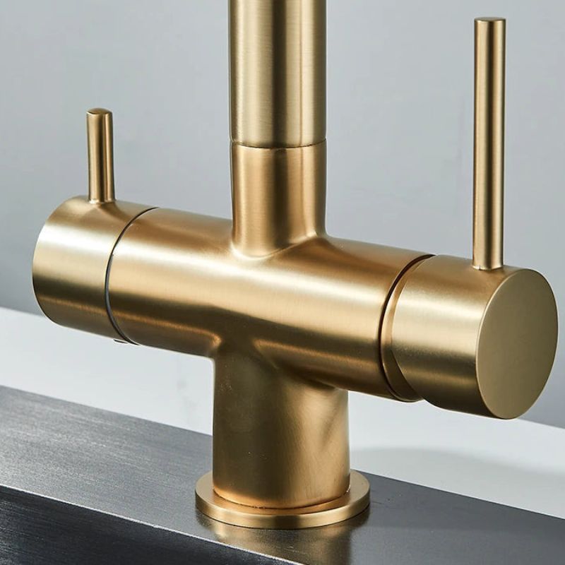Robinet 3 voies avec prolongateur