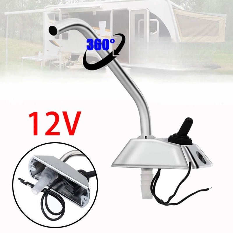 Robinet camping car avec contacteur
