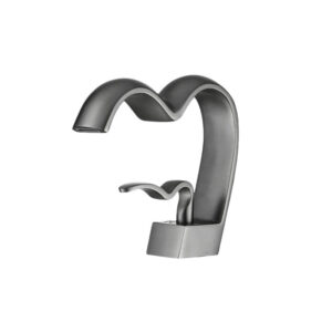 Robinet cascade en forme de coeur Gris