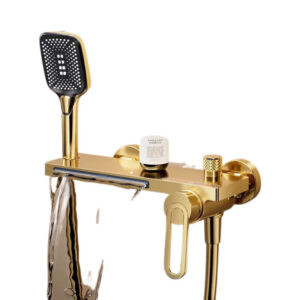 Robinet cascade mural pour baignoire
