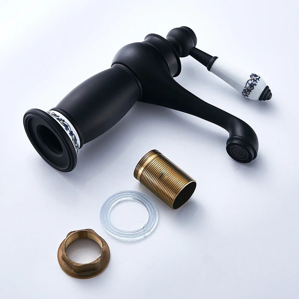 Robinet ceramique noir