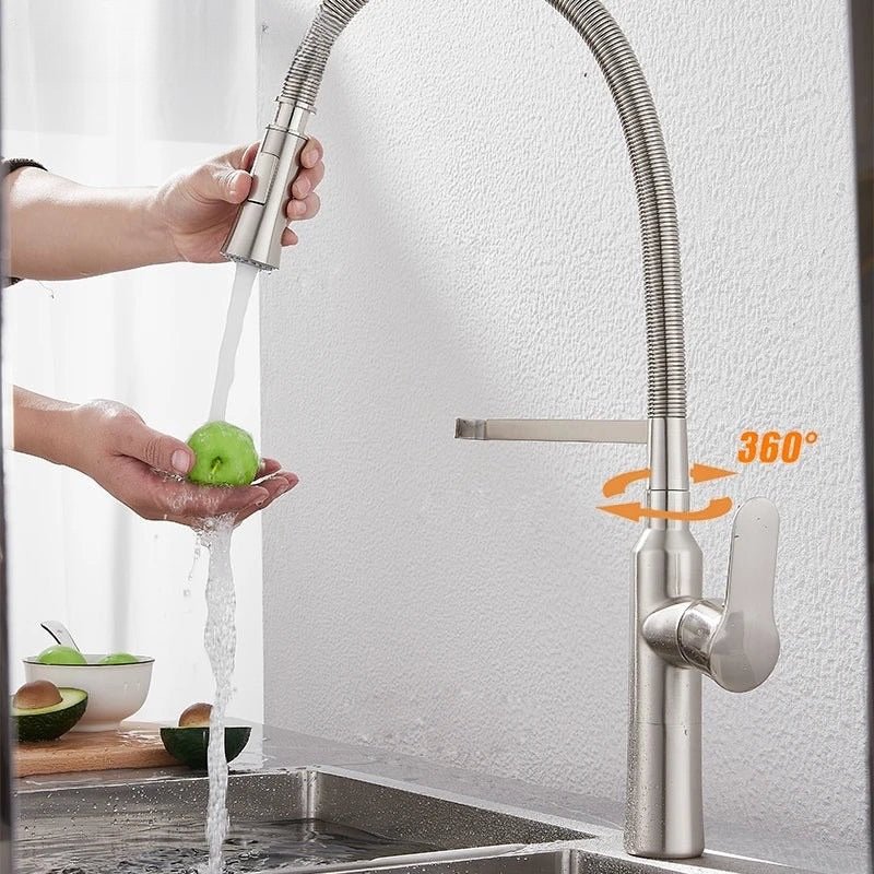 Robinet cuisine douchette design