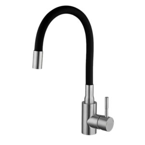 Robinet cuisine flexible - AQUAFLEX Noir