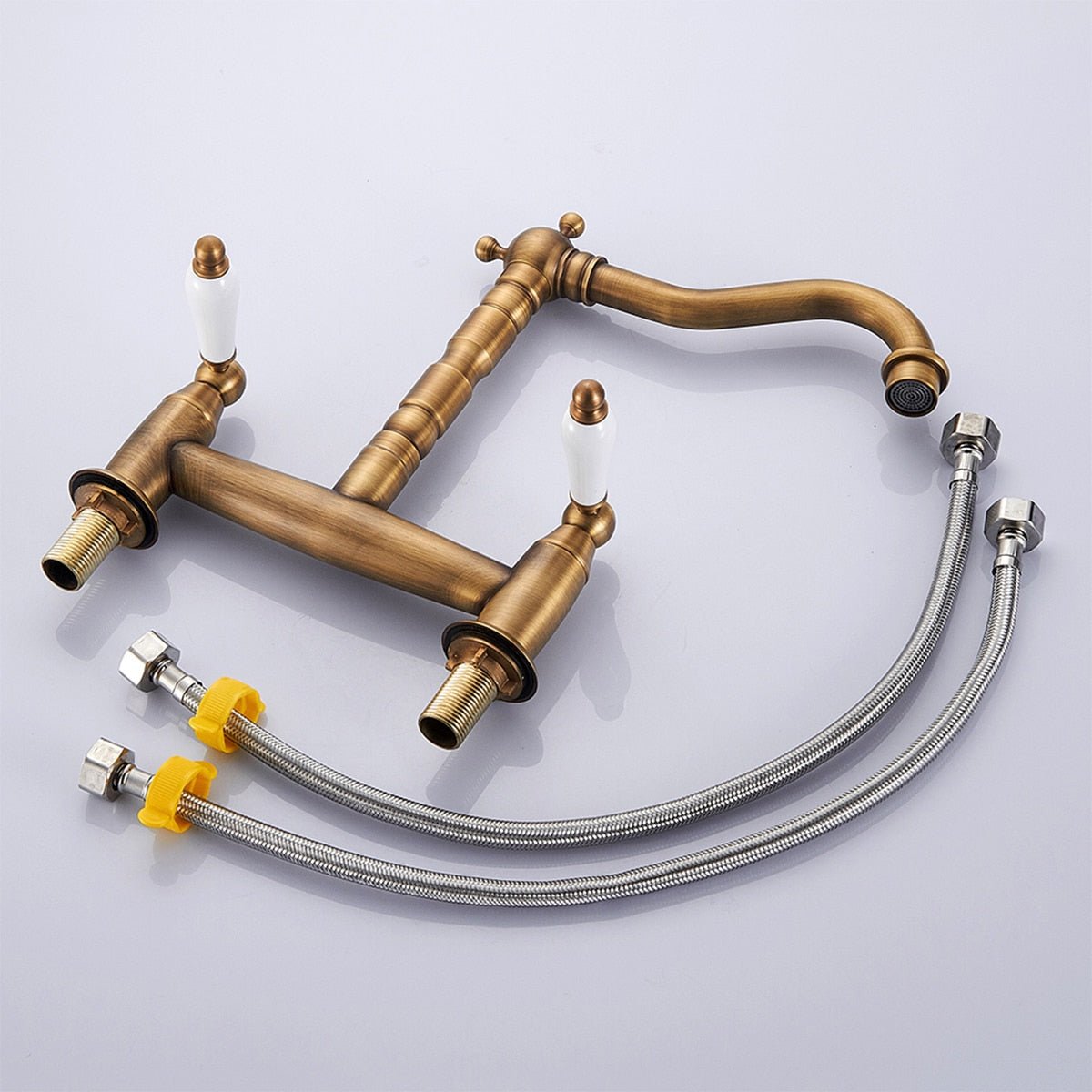 robinet cuisine laiton vieilli