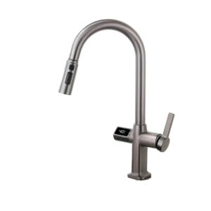 Robinet cuisine thermostatique avec douchette