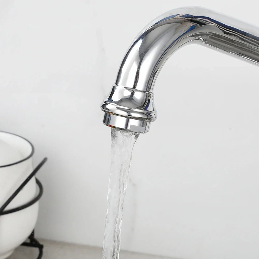 Robinet cuisine vintage chrome