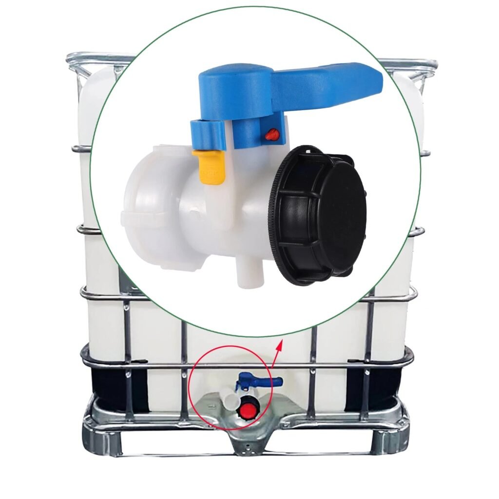 Robinet cuve 1000l diametre 80