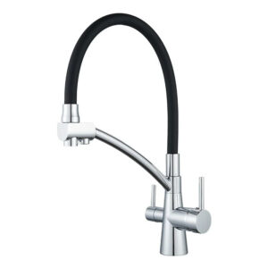 Robinet de Cuisine à 3 voies Argenté Chrome