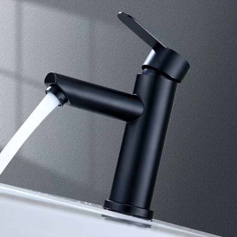 Robinet de salle de bain noir Noir