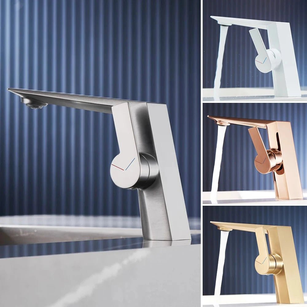 Robinet design chromé 3 4