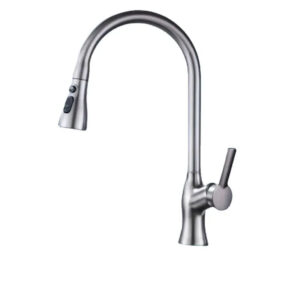 Robinet design pour cuisine Gris