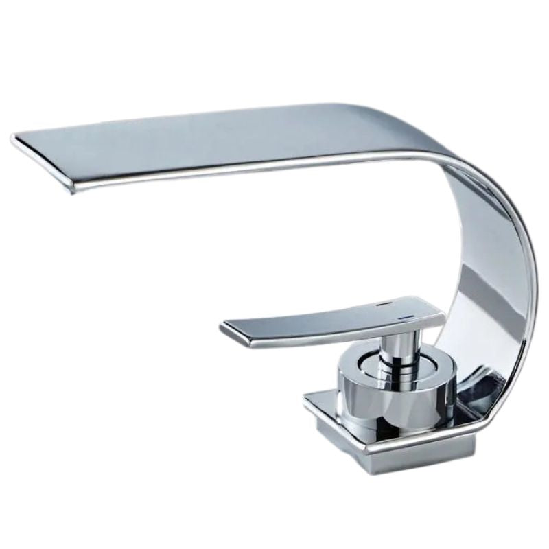 Robinet design salle de bain - SCYLLA Argenté chromé