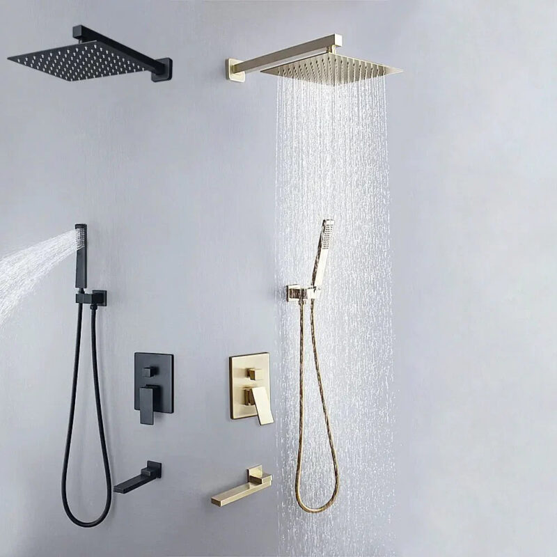 Robinet douche noir