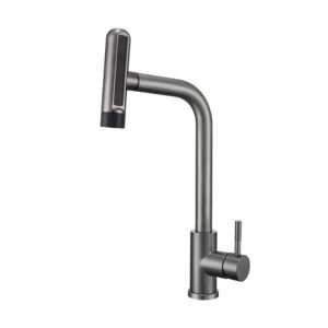 Robinet douchette lavabo Gris