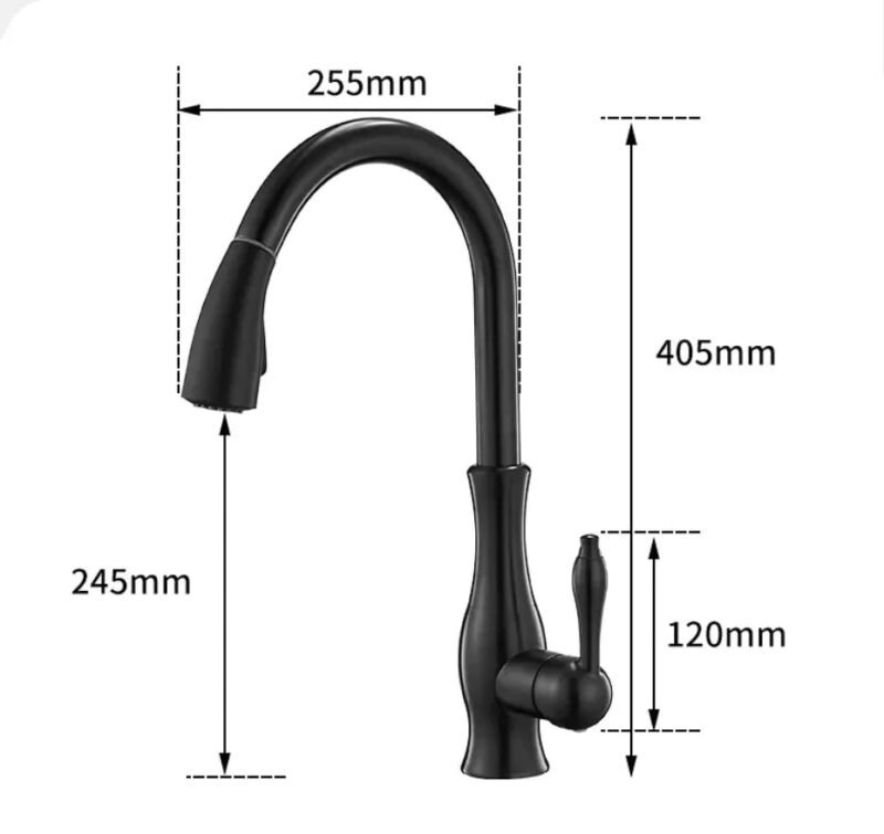 Robinet douchette pour évier cuisine