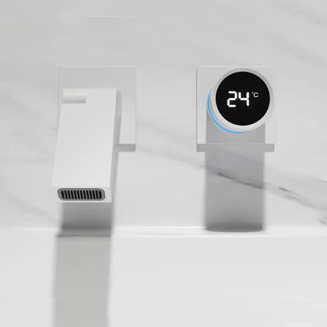 Robinet encastrable à led blanc