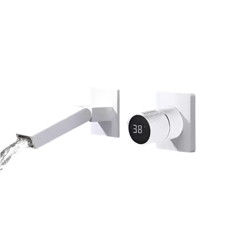 Robinet encastrable à led blanc