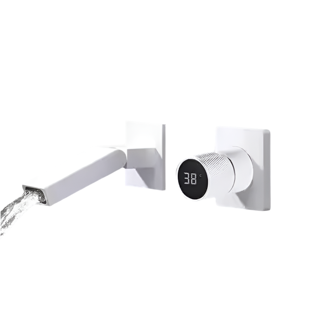 Robinet encastrable à led blanc