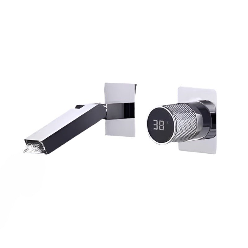 Robinet encastrable à led noir - VELOCIS Argenté chrome