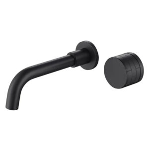Robinet encastrable avec mitigeur noir