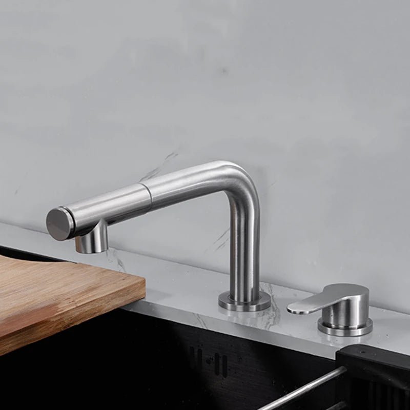 Robinet evier inox