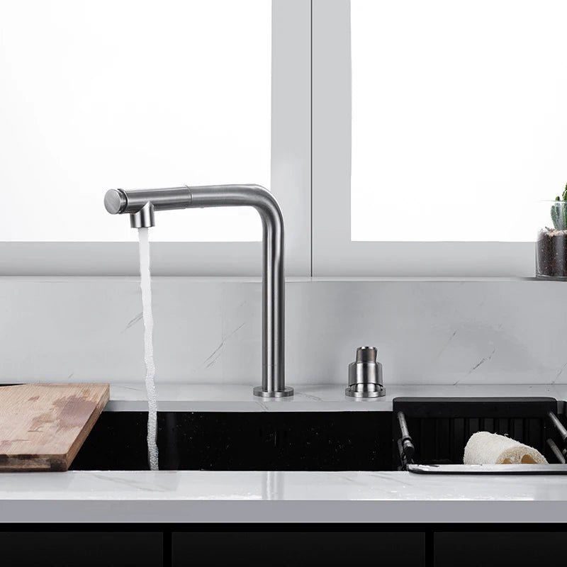Robinet evier inox
