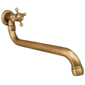 Robinet extérieur antique bec long A