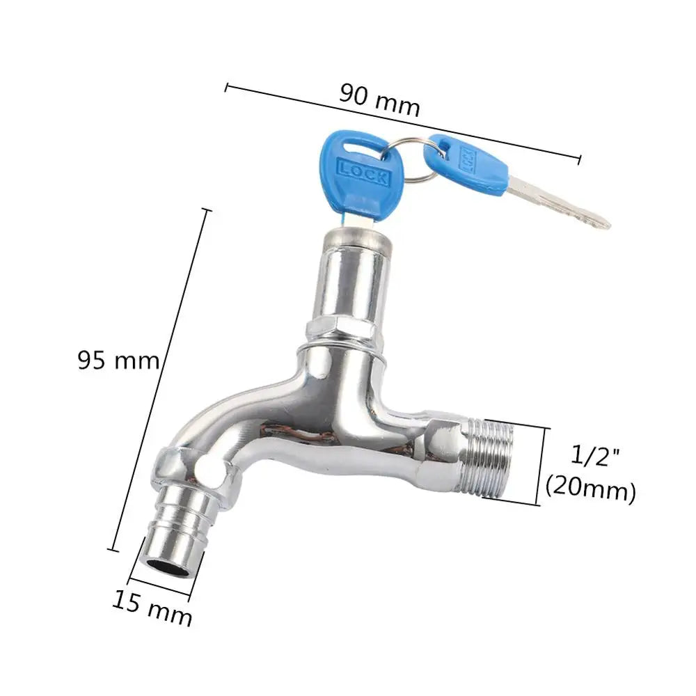 Robinet extérieur avec serrure
