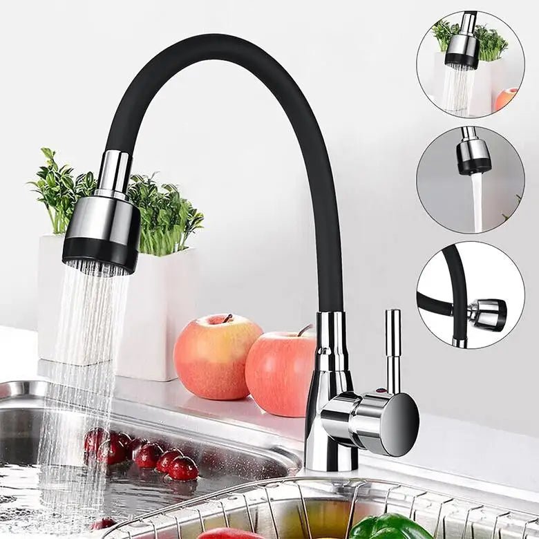 Robinet flexible evier