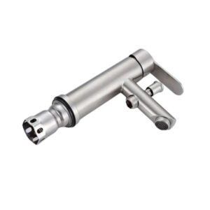 Robinet lavabo en inox avec douchette