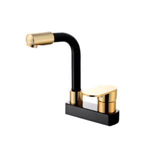 Robinet lavabo laiton brossé