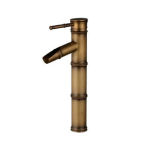 Robinet lave main design bambou