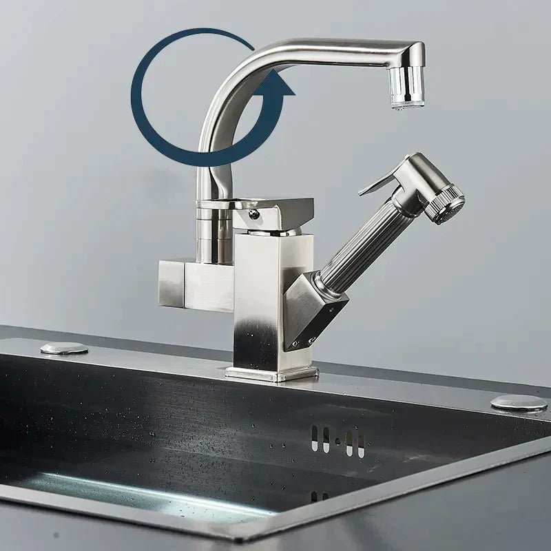 Robinet mitigeur avec douchette pistolet