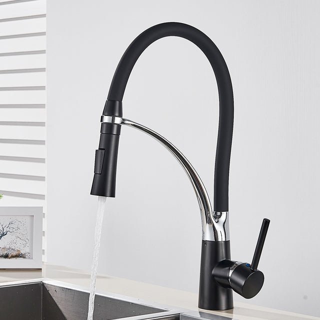 Robinet mitigeur cuisine noir