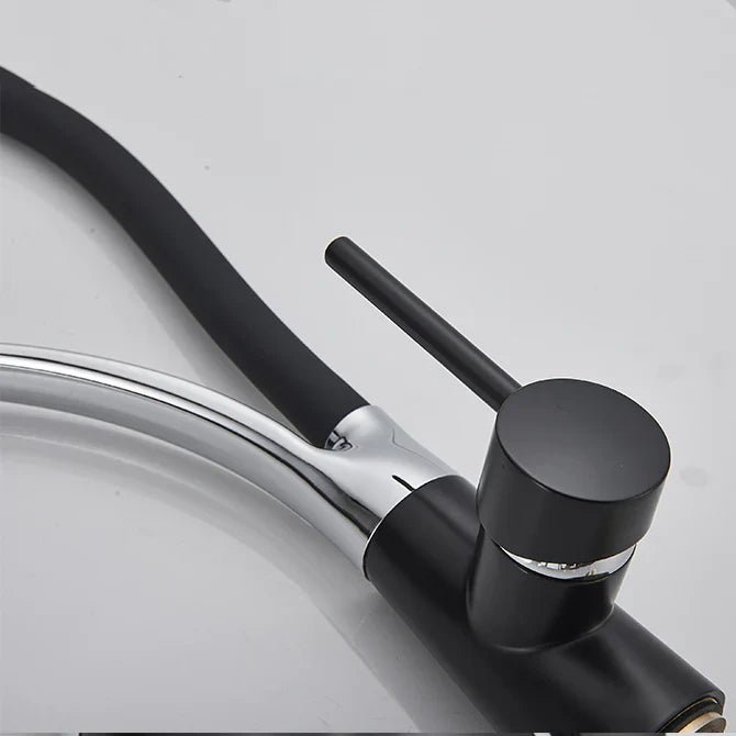 Robinet mitigeur cuisine noir